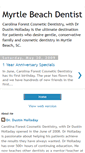 Mobile Screenshot of myrtlebeachdentist.blogspot.com
