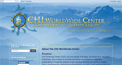 Desktop Screenshot of chiworldwide.blogspot.com