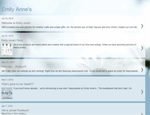 Tablet Screenshot of emilyannes.blogspot.com