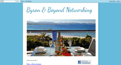 Desktop Screenshot of byronandbeyondnetworking.blogspot.com