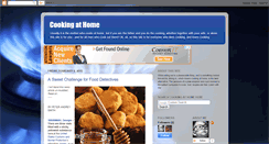 Desktop Screenshot of mycookingathome.blogspot.com