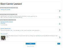 Tablet Screenshot of connieleonard.blogspot.com
