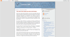 Desktop Screenshot of comicios2009.blogspot.com