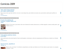 Tablet Screenshot of comicios2009.blogspot.com