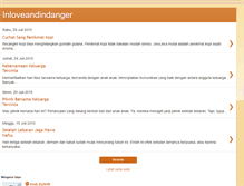 Tablet Screenshot of inloveandindanger.blogspot.com