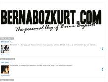 Tablet Screenshot of bernabozkurt.blogspot.com