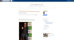 Desktop Screenshot of luxrevival.blogspot.com
