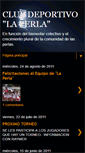 Mobile Screenshot of clubdeportivolaperla.blogspot.com