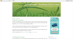 Desktop Screenshot of cyberpartygal.blogspot.com