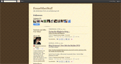 Desktop Screenshot of fransotherstuff.blogspot.com