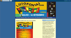 Desktop Screenshot of lusofonias2008.blogspot.com