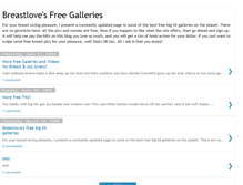 Tablet Screenshot of breastlovesgallery.blogspot.com