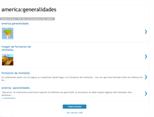 Tablet Screenshot of americageneralidades.blogspot.com