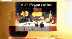 Desktop Screenshot of elegantcuisine.blogspot.com