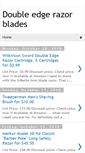 Mobile Screenshot of doubleedgerazorblades.blogspot.com