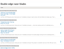 Tablet Screenshot of doubleedgerazorblades.blogspot.com