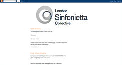 Desktop Screenshot of londonsinfoniettacollective.blogspot.com