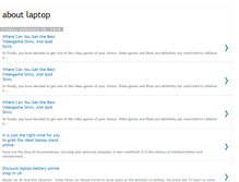 Tablet Screenshot of aboutlaptop-inmarket.blogspot.com