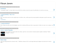 Tablet Screenshot of forumjovemfm.blogspot.com