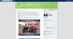 Desktop Screenshot of projauja.blogspot.com