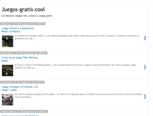 Tablet Screenshot of juegos-gratis-cool.blogspot.com