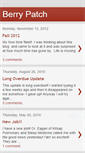 Mobile Screenshot of cberrypatch.blogspot.com