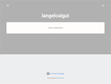 Tablet Screenshot of langelcaigut.blogspot.com