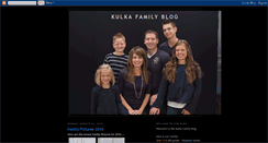 Desktop Screenshot of kulkafamily.blogspot.com