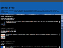 Tablet Screenshot of eslingabrasil.blogspot.com