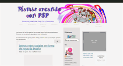 Desktop Screenshot of mamisrecreativas.blogspot.com
