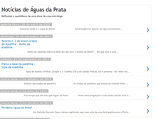 Tablet Screenshot of noticiasdeaguasdaprata.blogspot.com