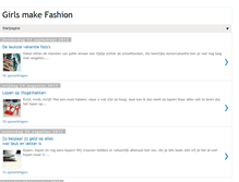 Tablet Screenshot of girlsmakefashion.blogspot.com