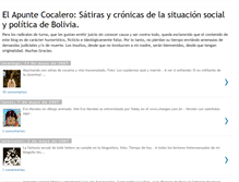 Tablet Screenshot of elapuntecocalero.blogspot.com