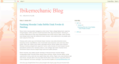 Desktop Screenshot of ibikemechanic.blogspot.com