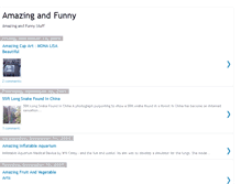 Tablet Screenshot of amazing-funny-stuff.blogspot.com