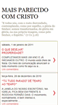 Mobile Screenshot of maisparecidocomcristo.blogspot.com