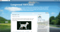 Desktop Screenshot of longwoodvet.blogspot.com