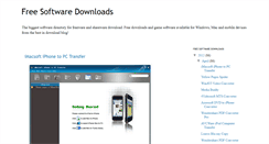 Desktop Screenshot of donwloadfreesoftwarenow.blogspot.com