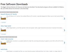 Tablet Screenshot of donwloadfreesoftwarenow.blogspot.com