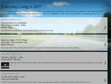 Tablet Screenshot of everydayliving2011.blogspot.com