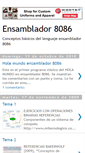 Mobile Screenshot of ensamblador8086.blogspot.com