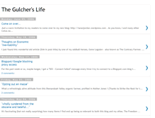 Tablet Screenshot of gulcherslife.blogspot.com