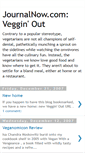 Mobile Screenshot of journalnowveggie.blogspot.com