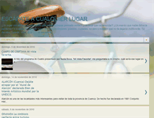 Tablet Screenshot of escapateacualquierlugar.blogspot.com