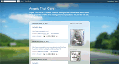 Desktop Screenshot of angelsthatcare.blogspot.com