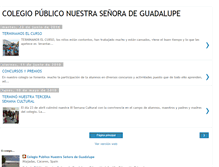 Tablet Screenshot of colegiopublicoguadalupe.blogspot.com