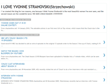 Tablet Screenshot of iloveyvonnestrahovski.blogspot.com