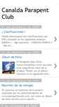 Mobile Screenshot of canaldaparapent.blogspot.com