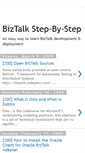Mobile Screenshot of biztalkstepbystep.blogspot.com