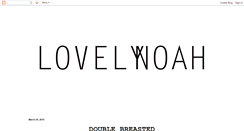 Desktop Screenshot of lovelynoah.blogspot.com